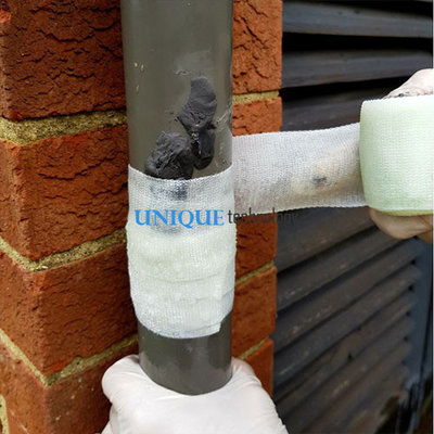 China Waterproof Pipe Repair Wrap Fiberglass Pipeline Fix Tape Made in China supplier