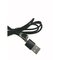 3 In 1 Magnetic Braided LED USB Charging cable Magnetic USB Data Cable For iphone Android Type-C