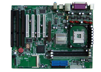 China 4 PCI , 3 ISA Slot mainboard Support Intel Pentium4 / Celeron Socket 478 Processor supplier