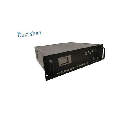 60 Watt HD COFDM Video Transmitter Video + Data Link For Military Long Range Mobile Communication