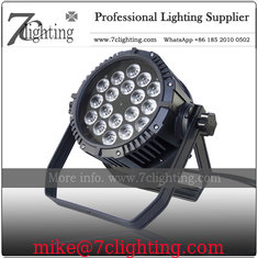 China RGBWA-UV 6in1 LED PAR Wash Light 18X18W IP Rated with No Noise Working for Stage, Live Show supplier