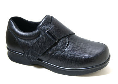 China Genuine Leather Diabetic Shoes Wide Toe Box Shoes Arthritis Shoes Work Footwear supplier