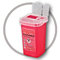 1 Litre Sharps disposal container, Sliding Lid, Red,Sharps Container  | WinnerCare supplier
