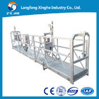 China 800kg Wire rope suspended platform / electric gondola platform / suspended scaffolding manufacturer