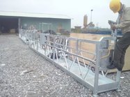 China ZLP630 Building painting cradle, xinghe counter weight suspended platform , 1.5kw electric winch gondola manufacturer