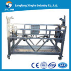 China ZLP800 Xinghe hoist suspended platform , electric rope cradle , aluminum 8m hanging scaffolding , gondola manufacturer