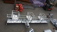 China zlp630 aluminum suspended rope platform /  building facade cleaning cradle / scaffolding for sale manufacturer