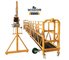 zlp construction maintenance cradle / electric winch gondola / suspended scaffolding platform factory