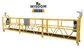 China zlp construction maintenance cradle / electric winch gondola / suspended scaffolding platform exporter