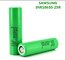 korea Samsung  25R  original cylindrical 18650  lithium battery 20A for medical lighting supplier