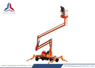 Diesel Power Mobile Crank Arm Lift Platform with 10m Working Height