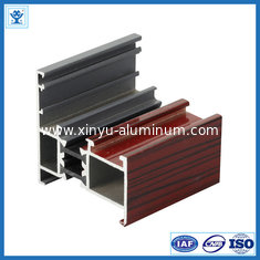 China 6063-T5 powder coating thermal break aluminium profile to make doors and windows supplier