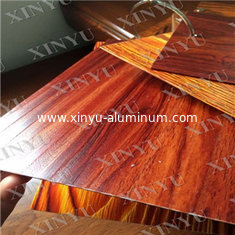 China Wooden Grain Transfer Printing Aluminium Inward-opening Window and Door supplier