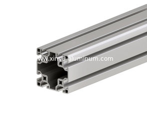 China 6063 t5 80X80mm Heavy Extrusion with Clear Anodize Finish for Linear Motion supplier