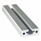Silver anodized Aluminum T slot 40*80mm Size with Bolts and Nuts supplier
