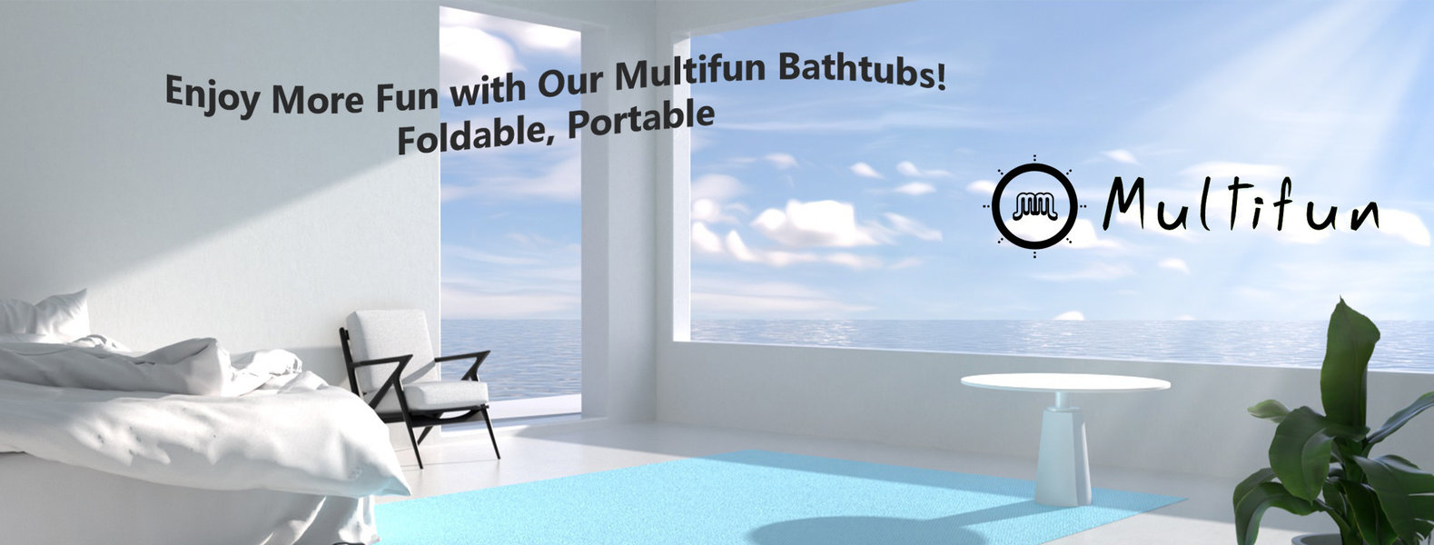 Foldable Plastic Bathtub