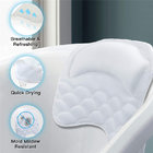 Anti-mold Bathtub Spa Pillow Bath Pillows for tub, with Non-Slip 8 Large Strong Suction Cups, Free Machine Washable Bag