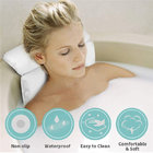 Non Slip Bath Pillow, Waterproof Spa Bathtub Pillow Mat with 7 Strong Suction Cups for Any Size Tub Comfort Bath Pillow