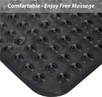 Non-Slip Bathtub Mat with Strong Suction Cups – Small PVC Anti- Slip Anti-Bacterial Bathroom Shower Mat for Tub