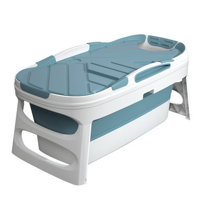 Newest version Adult Portable Folding Bath Tub luxury bathtub Plastic Bathtub for child with lid 125*64*55cm
