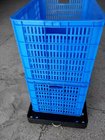 Malaysia Stack Plastic vented crates& containers & boxes 600*400*375MM
