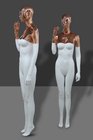 YAVIS dress form, male mannequin, plus size mannequin, black display mannequin, fashion mannequin, clothes mannequin
