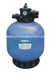 China Swimming Pool Top Mount Fiberglass Clamp Lock Sand Filters supplier