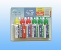 China 6 in 1 swimming test kit &amp; refills supplier