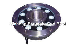 China DMX512 4 Lines Control LED Underwater Fountain Lights Middle Hole Type supplier