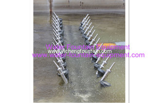 China Seagull Swing Spray Water Dancing Fountain By Swing Motor / Nozzles / Submerge Pump supplier