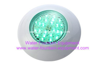 China Plastic Inground Halogen LED Swimming Pool Light Fixtures Niche RGB / Cold White supplier