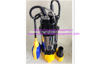 China Automatic Stainless Steel Sewage Submersible Fountain Pumps With Floating Ball supplier