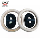 Gym Firness Exercise Strength and Muscular Bodyweight Training Wooden Gymnastic Rings