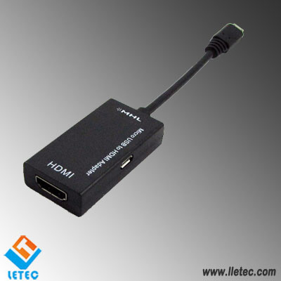 LM019 MHL USB2.0 Micro5Pin - HDMI + USB Micro5Pin cable for S2 S3 S4