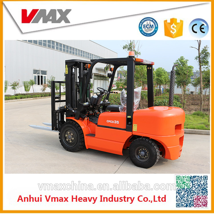 3.5 ton diesel forklift with CE