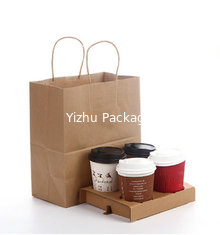 China Customized high quality and cheaper price Brown Kraft Paper Bag supplier
