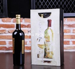 China New design Black corrugated cardboard 6 piece wine bottle gift box supplier
