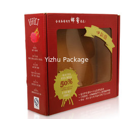 China Any size corrugated cardboard fruit packaging carton box with clear pvc window for sale supplier