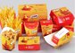 ivory card-board fast food packaging paper roast fried chicken box supplier