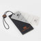 Customized logo print embossed hang tag set black paper matte hangtag supplier