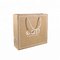 Wholesale Custom Printed Your Own Logo White Brown Kraft Gift Craft Shopping Paper Bag With Ribbon Handles supplier