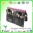 Factory hot sale Nylon Travel Cosmetic Bag for Essentials Makeup Brushes with belt