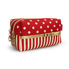 Cosmetic travel bag, made of polyester material, portable,OEM welcomed