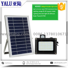 China 500D Outdoor Rechargeable IP65 waterproof street light solar led flood lighting supplier