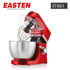 Easten 700W Plastic Stand Mixer EF801 /China Made 4.3 Liters Stand Mixer / Oil Spray Red Electric Kitchen Mixer Price