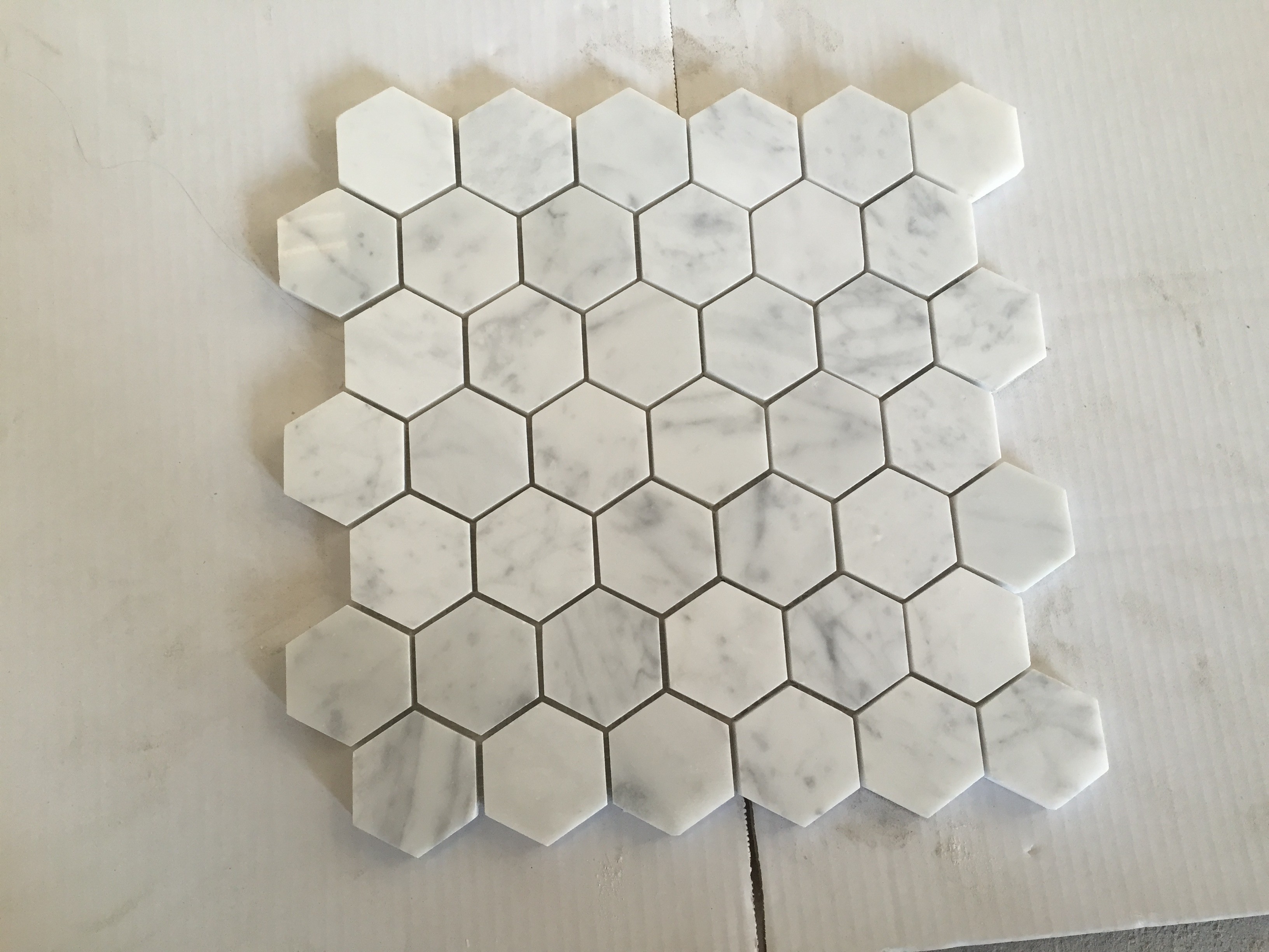Hexagon Mosaic/Stone Mosaic ,Marble Mosaic ,Marble mosaic tiles /White Mosaic