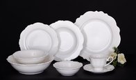 regular white porcelain dinner plates